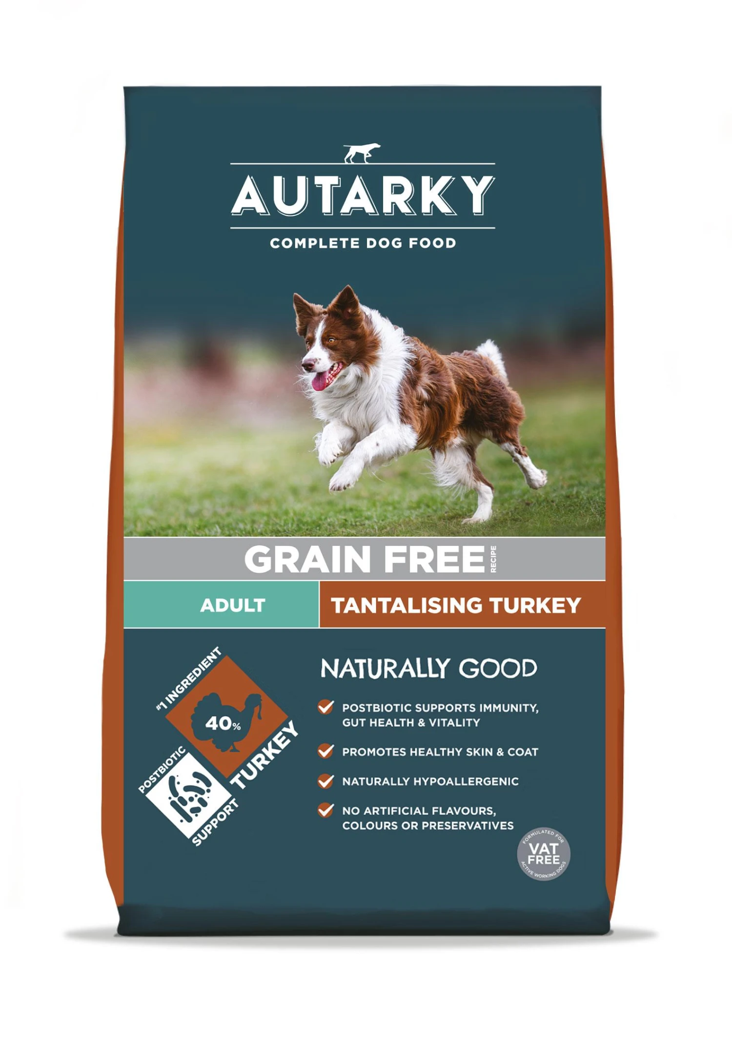 Autarky Adult Tantalising Turkey Dry Dog Food - 12kg *Improved Recipe, Transition Advised 4 Autarky Adult Tantalising Turkey Dry Dog Food - 12kg *Improved Recipe, Transition Advised - Image 2