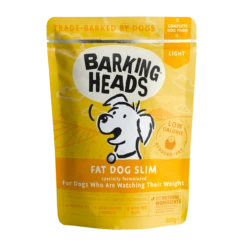 Barking Heads Fat Dog Slim Wet Dog Food Pouches - 10 X 300g