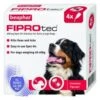 Beaphar FIPROtec Spot-On For Extra Large Dogs Flea Treatment - 4 Pipettes