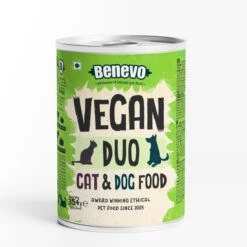 Benevo Duo Vegan Cat & Dog Food Cans 12 Pack - 369g