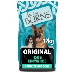 Burns Original Fish & Brown Rice Dry Dog Food - 12kg