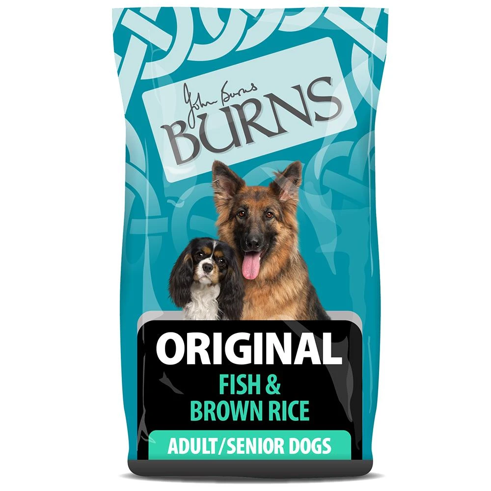 Burns Original Fish & Brown Rice Dry Dog Food - 12kg 4 Burns Original Fish & Brown Rice Dry Dog Food - 12kg - Image 2