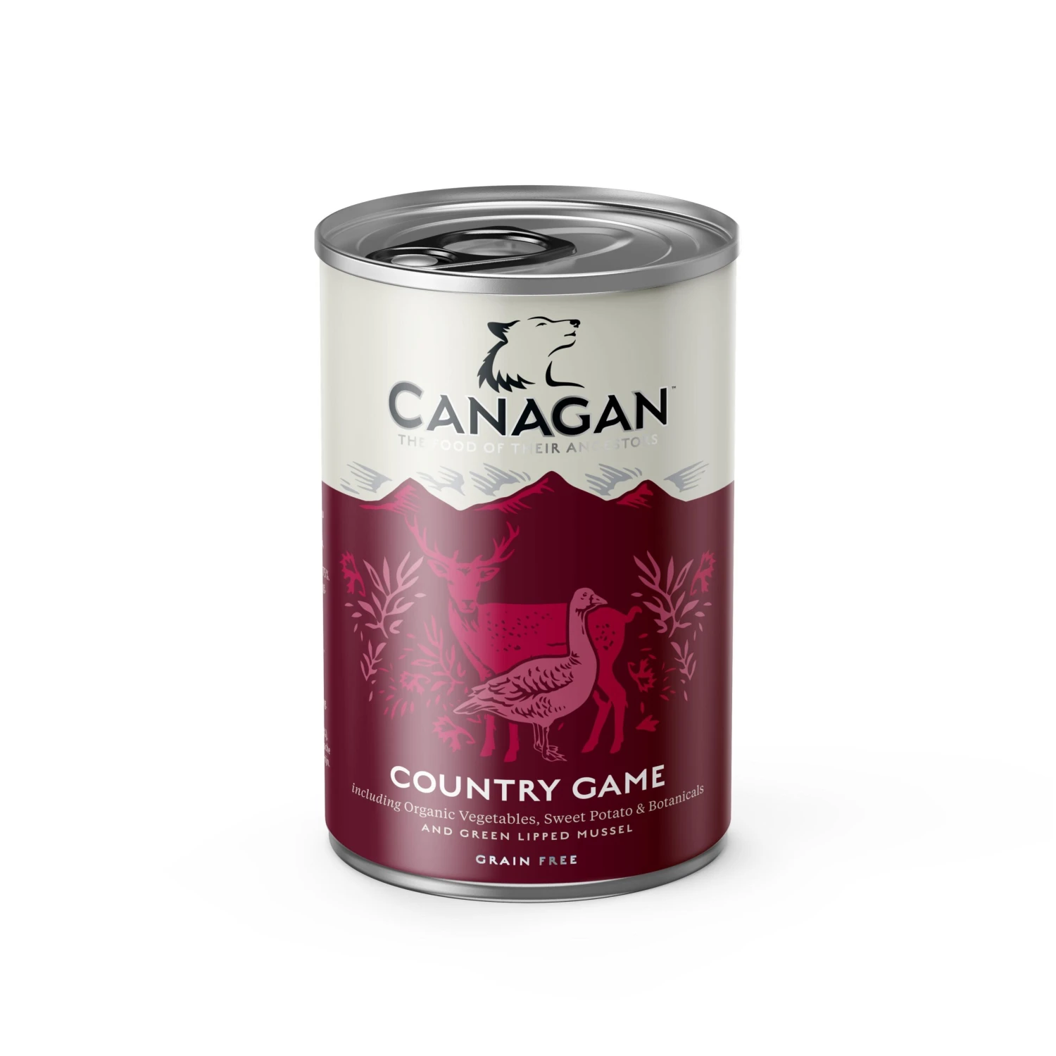 Canagan Grain-Free Country Game Wet Dog Food Cans - 6 X 400g 3 Canagan Grain-Free Country Game Wet Dog Food Cans - 6 X 400g