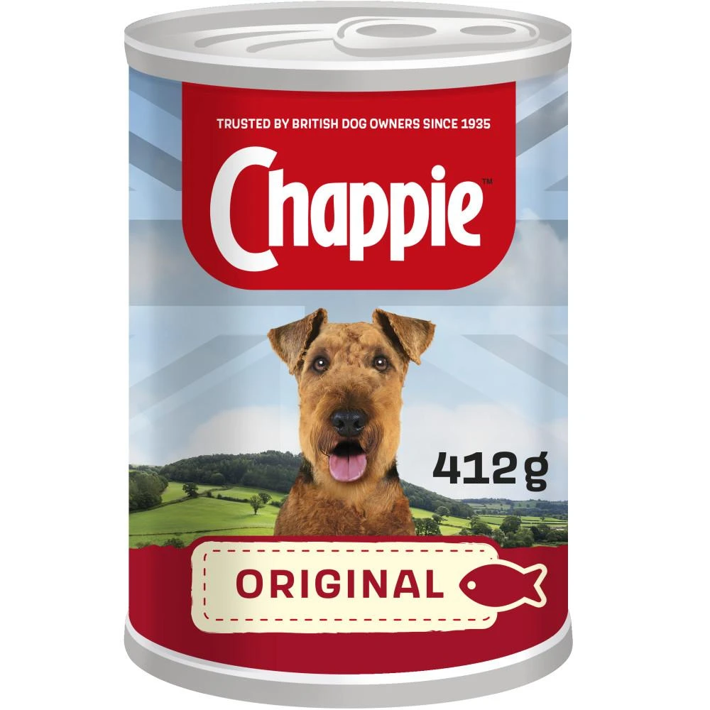Chappie Original Wet Dog Food Cans - 12 X 412g 3 Chappie Original Wet Dog Food Cans - 12 X 412g