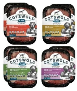 Cotswold RAW Active 80/20 Mince Adult Raw Dog Food Mix Pack - 8Kg