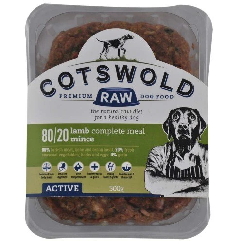 Cotswold RAW Active Beef & Lamb Mince Raw Dog Food Pack - 16 X 1kg 4 Cotswold RAW Active Beef & Lamb Mince Raw Dog Food Pack - 16 X 1kg - Image 2