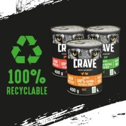 Crave Grain Free Adult Wet Dog Food Cans In Pate - 6 X 400g 17 Crave Grain Free Adult Wet Dog Food Cans In Pate - 6 X 400g -Hills || ROYAL CANIN Sales Crave Grain Free Adult Wet Dog Food Cans In Pate 6 x 400g vetshop 6