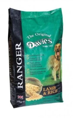 Davies Ranger Lamb & Rice Dry Dog Food - 15kg