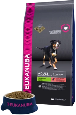 Eukanuba Adult Salmon & Barley Large Breed Dry Dog Food - 12kg 7 Eukanuba Adult Salmon & Barley Large Breed Dry Dog Food - 12kg -Hills || ROYAL CANIN Sales Eukanuba Adult Salmon Rice Dry Dog Food 12kg vetshop 2