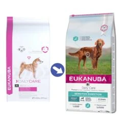 Eukanuba Daily Care Sensitive Digestion Dry Dog Food - 12kg -Hills || ROYAL CANIN Sales Eukanuba Daily Care Digestion Dry Dog Food 12 5kg vetshop 2