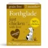 Forthglade Just Chicken With Liver Grain Free Dog Food 18Pack - 395G -Hills || ROYAL CANIN Sales Forthglade Chicken Liver 18Pack Dog Food 395G vetshop 1