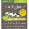 Forthglade Gourmet Grain Free Beef & Wild Boar Wet Dog Food Trays - 7 X 395g -Hills || ROYAL CANIN Sales Forthglade Complete Gourmet Grain Free Beef Wild Boar Wet Dog Food Trays 7 x 395g vetshop 1