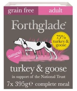 Forthglade Gourmet Turkey And Goose Grain Free Dog Food - 7 X 395g