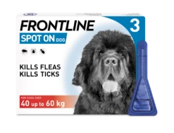 Frontline Spot On Flea & Tick Treatment X Large Dog (40+kg) - 3 Pack