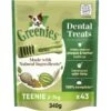 Greenies Original Adult Teenie Dog Treats 43 X Dental Chews - 340g -Hills || ROYAL CANIN Sales Greenies Teenie Dental Treat 340g vetshop 1