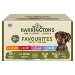 Harringtons Grain Free Adult Mixed Flavour Wet Dog Food Favourites Pack- 16x400g -Hills || ROYAL CANIN Sales Harringtons Grain Free Adult Mixed Flavour Wet Dog Food Favourites Pack 16x400g vetshop 2