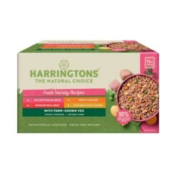 Harringtons Grain Free Mixed Flavour Wet Dog Food Variety Pack - 16x400g