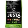 Harringtons Just 6 Lamb & Veg Dry Dog Food - 12kg -Hills || ROYAL CANIN Sales Harringtons just 6 Lamb pea Dry Dog Food 12kg vetshop 1