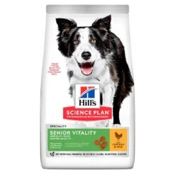 Hills Hill's Science Plan Adult 7+ Senior Vitality Medium Breed Chicken Dry Dog Food - 2.5kg