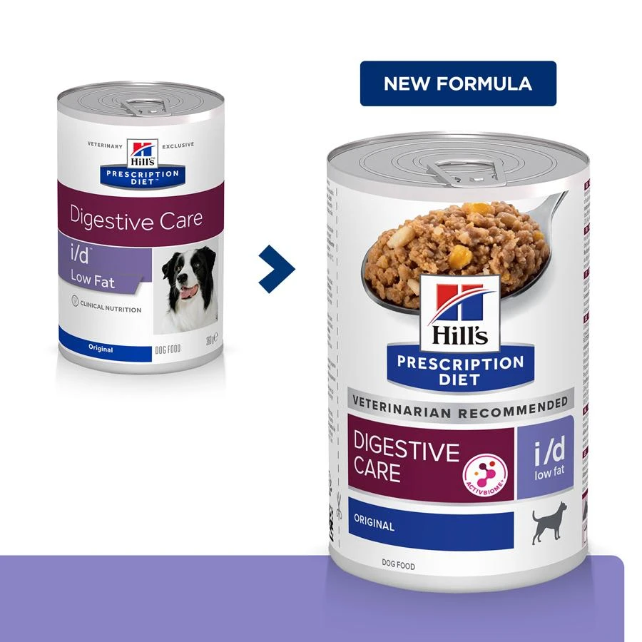 Hill's Prescription Diet I/d Low Fat Digestive Care Wet Dog Food - 12x360g 7 Hill's Prescription Diet I/d Low Fat Digestive Care Wet Dog Food - 12x360g - Image 5