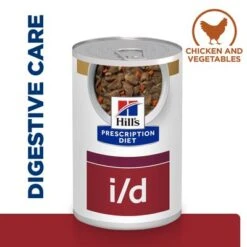 Hill's Prescription Diet I/d Stew With Chicken And Added Vegetables Wet Dog Food Can - 12 X 354g