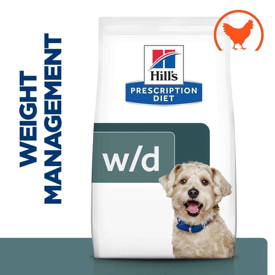 Hill's Prescription Diet W/D Diabetes Care Dry Dog Food - 4kg 3 Hill's Prescription Diet W/D Diabetes Care Dry Dog Food - 4kg