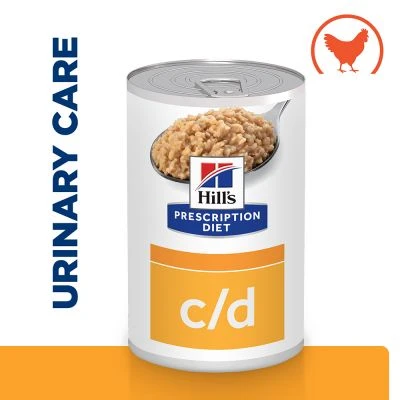 Hill's Prescription Diet C/d Urinary Care Wet Dog Food - 12x370g 3 Hill's Prescription Diet C/d Urinary Care Wet Dog Food - 12x370g