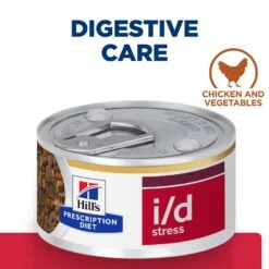 Hill's Prescription Diet I/d Stress Mini Digestive Care Stew Dog Food - 24x156g