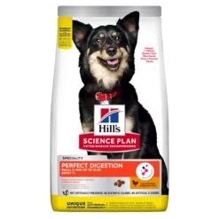 Hills Hill's Science Plan Adult Perfect Digestion Small & Mini Breed Chicken Dry Dog Food - 1.5kg