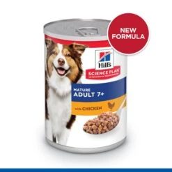 Hills Hill's Science Plan Mature Adult 7+ Chicken Wet Dog Food Cans - 12 X 370g