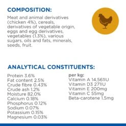 Hills Hill's Science Plan Senior Vitality Mature Adult Small & Mini Dog Stew With Chicken & Vegetables - 12x80g -Hills || ROYAL CANIN Sales Hills Science Plan Senior Vitality Mature Adult Small Mini Dog Stew with Chicken Vegetables 12x80g vetshop 7