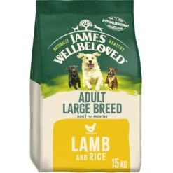 James Wellbeloved Adult Large Breed Complete Dry Dog Food Lamb - 15kg