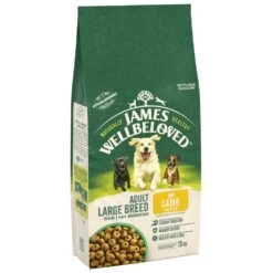 James Wellbeloved Adult Large Breed Complete Dry Dog Food Lamb - 15kg -Hills || ROYAL CANIN Sales James Wellbeloved Lamb Rice Adult Large Breed Dog Food 15kg vetshop 3