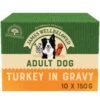 James Wellbeloved Adult Wet Dog Food Pouches Turkey In Gravy - 10x150g -Hills || ROYAL CANIN Sales James Wellbeloved Turkey Rice Adult Dog Pouches 10 Pack 150g vetshop 1