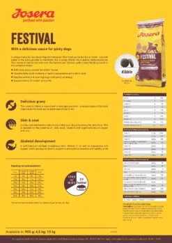 Josera Festival Adult Dry Dog Food - 15kg -Hills || ROYAL CANIN Sales Josera Festival Adult Dry Dog Food 15kg vetshop 5