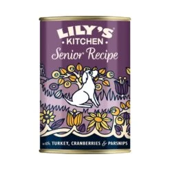 Lily's Kitchen Senior Recipe Dog Food Tins - 6 X 400g