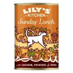 Lily's Kitchen Sunday Lunch Dog Food Tins - 6 X 400g