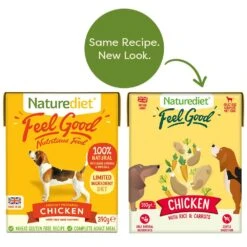 Naturediet Feel Good Chicken Dog Food - 18 X 390g -Hills || ROYAL CANIN Sales Naturediet Feel Good Chicken dog food 18 390g vetshop 4