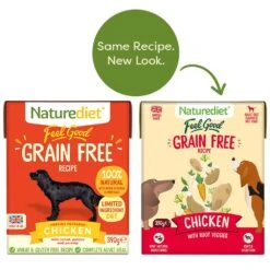 Naturediet Feel Good Grain Free Recipe Chicken Dog Food - 18 X 390g -Hills || ROYAL CANIN Sales Naturediet Feel Good Grain Free Chicken dog food 18 390g vetshop 4