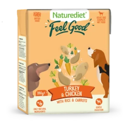 Naturediet Feel Good Turkey & Chicken Dog Food - 18 X 390g 11 Naturediet Feel Good Turkey & Chicken Dog Food - 18 X 390g -Hills || ROYAL CANIN Sales Naturediet Feel Good Turkey Chicken dog food 18 390g vetshop 3