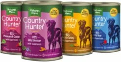 Natures Menu Country Hunter Game Meat Selection Multipack Wet Dog Food Cans - 12 X 400g