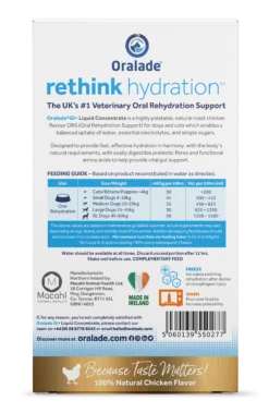 Oralade GI Oral Rehydration Support Liquid Concentrate Sachets For Cats & Dogs - 6 X 50ml 12 Oralade GI Oral Rehydration Support Liquid Concentrate Sachets For Cats & Dogs - 6 X 50ml -Hills || ROYAL CANIN Sales Oralade GI Support Recovery Sachets for Cats Dogs 50ml x 6 vetshop 4