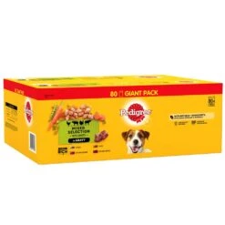 Pedigree Adult Mixed Selection In Gravy Wet Dog Food Pouches - 80 X 100g -Hills || ROYAL CANIN Sales Pedigree Adult Mixed Selection in Gravy Wet Dog Food Pouches 80 x 100g vetshop 3