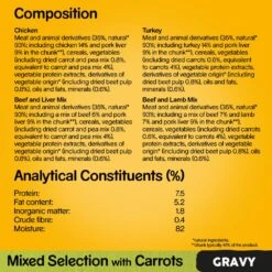 Pedigree Adult Mixed Selection In Gravy Wet Dog Food Pouches - 80 X 100g -Hills || ROYAL CANIN Sales Pedigree Adult Mixed Selection in Gravy Wet Dog Food Pouches 80 x 100g vetshop 7