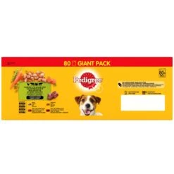 Pedigree Adult Mixed Selection In Gravy Wet Dog Food Pouches - 80 X 100g -Hills || ROYAL CANIN Sales Pedigree Adult Mixed Selection in Gravy Wet Dog Food Pouches 80 x 100g vetshop 9