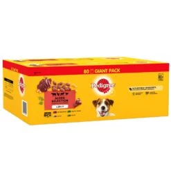 Pedigree Adult Mixed Selection In Jelly Wet Dog Food Pouches - 80 X 100g -Hills || ROYAL CANIN Sales Pedigree Adult Mixed Selection in Jelly Wet Dog Food Pouches 80 x 100g vetshop 3