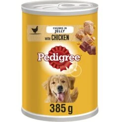 Pedigree Chicken In Jelly Dog Cans 12 Pack - 385g