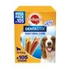Pedigree Dentastix Daily Adult Medium Dog Treats 105 X Dental Sticks - 2.7kg -Hills || ROYAL CANIN Sales Pedigree Dentastix Medium Dog Treats 105 Sticks vetshop 1