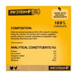 Pedigree Protein Plus Dog Tin With Turkey & Chicken In Loaf - 400g X 12 15 Pedigree Protein Plus Dog Tin With Turkey & Chicken In Loaf - 400g X 12 -Hills || ROYAL CANIN Sales Pedigree Protein Plus Dog Can With Turkey Chicken In Loaf 400g vetshop 6