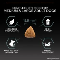 PRO PLAN Medium & Large Adult Dry Dog Food Sensitive Digestion Grain Free Formula Rich In Turkey - 12kg -Hills || ROYAL CANIN Sales Pro Plan Grain Free Medium Large Adult With Sensitive Digestion Turkey Dry Dog Food 12kg vetshop 8